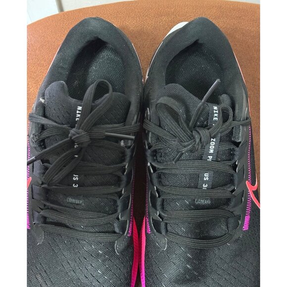 NIKE MEN'S AIR ZOOM PEGASUS 38 RUNNING ATHLETIC TRAINING SHOES SIZE 7.5 BLACK - Picture 4 of 9